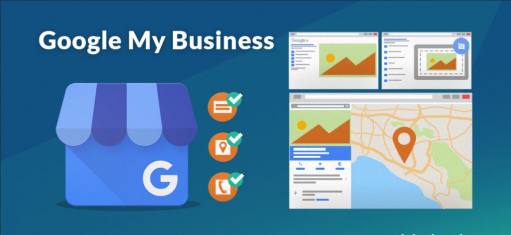google my business illustration